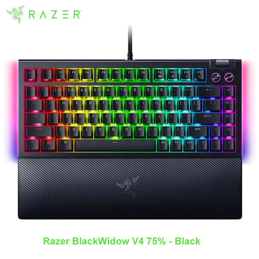 Razer BlackWidow V4 75%: Hot-Swappable Gaming Keyboard