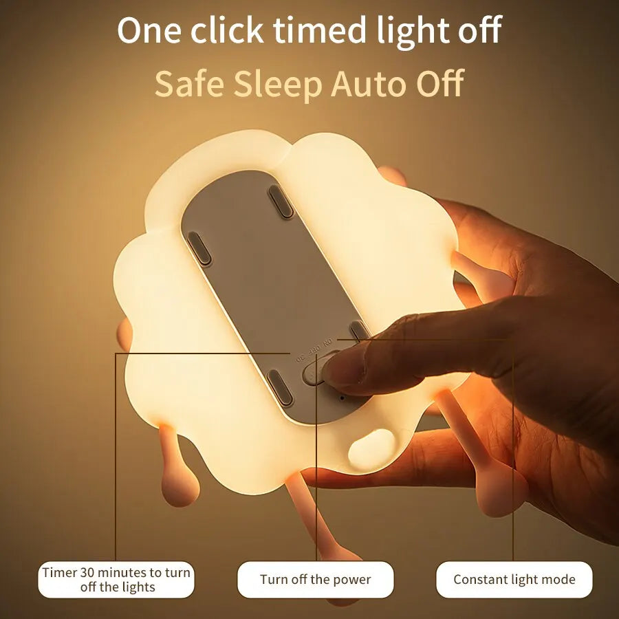 Silicone Glow Buddy: Touch Sensor Kid's Nightlight